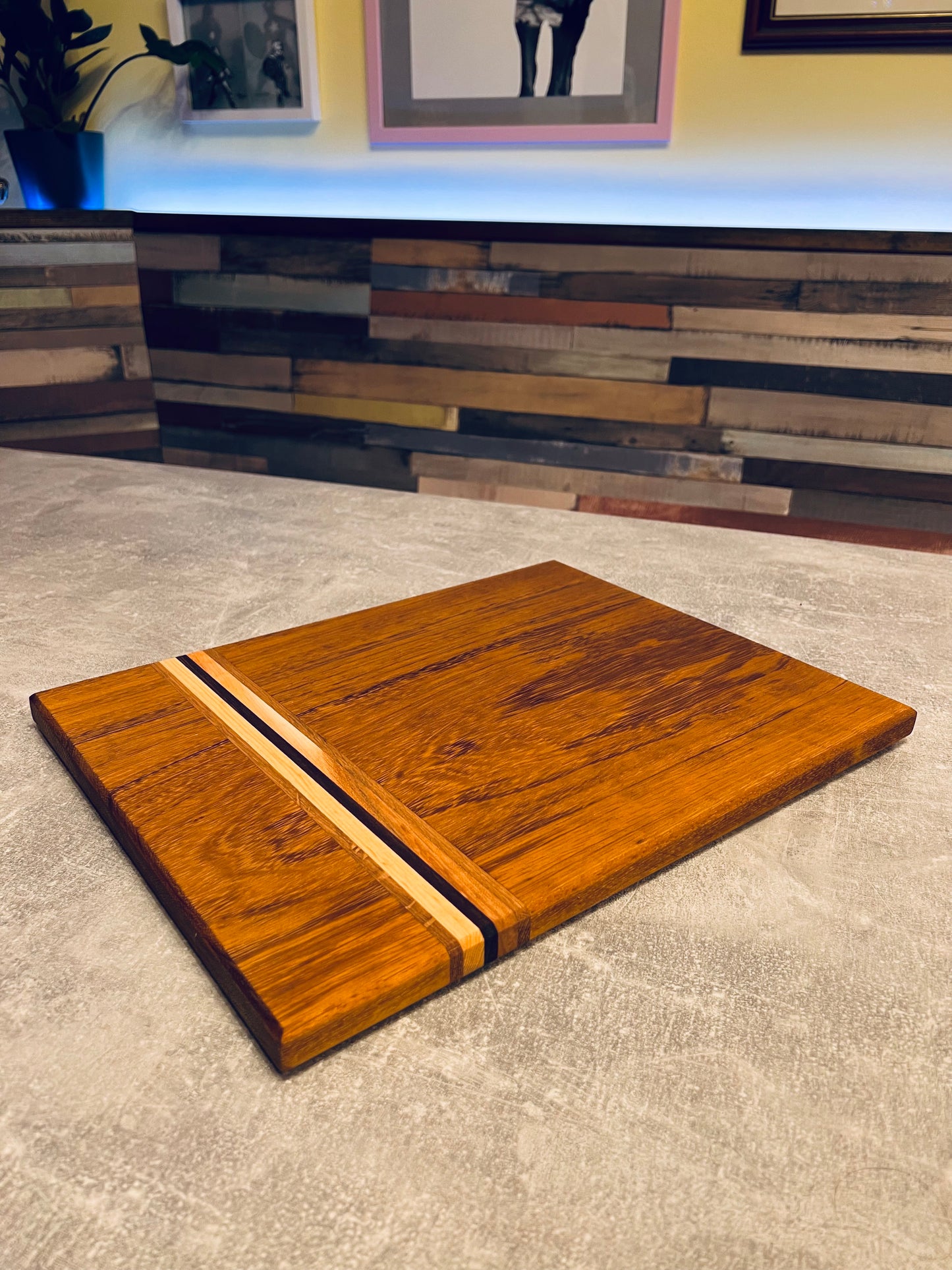 39 x 30 x 2.5 cm - Solid Wood Chopping Board