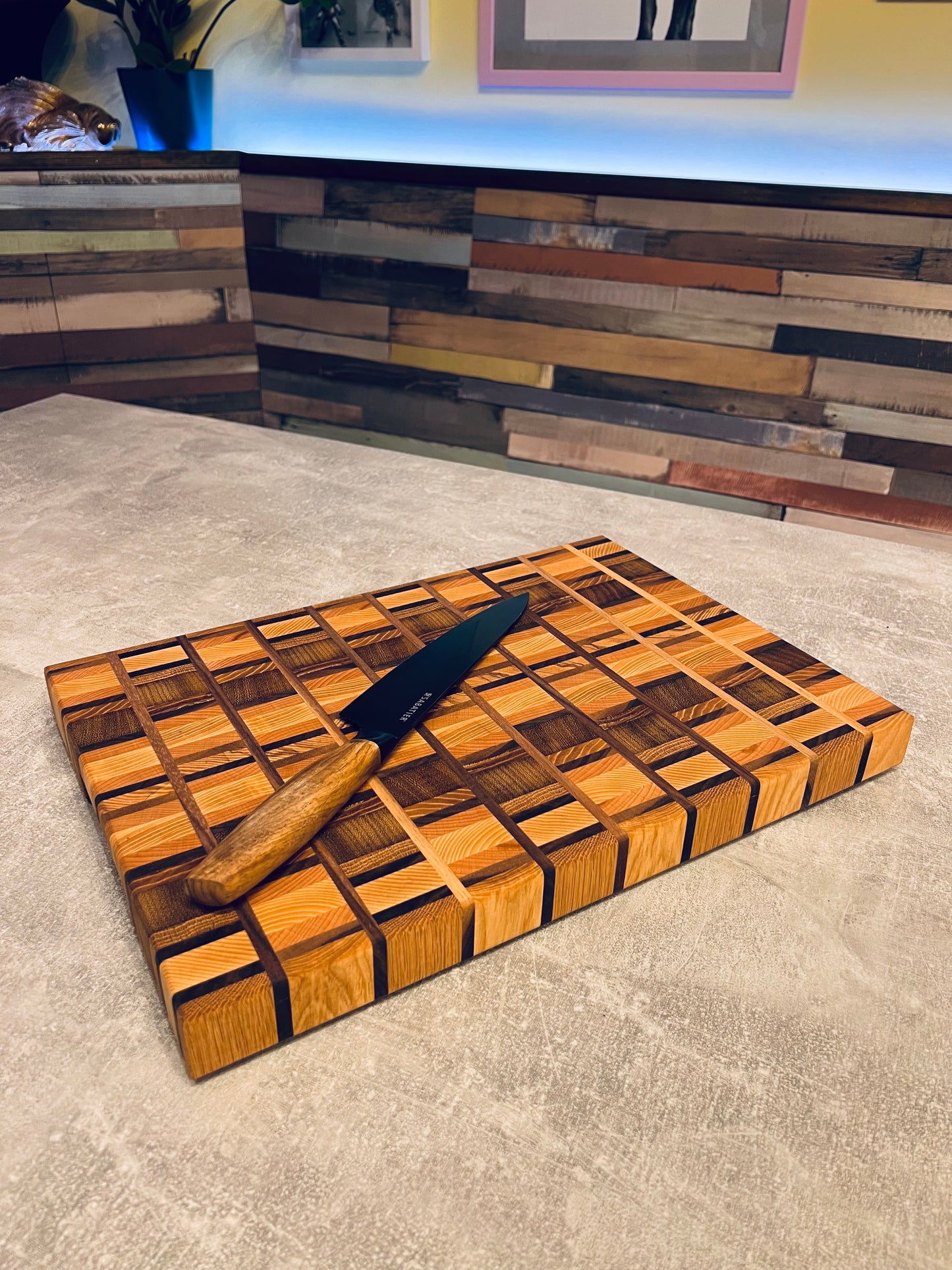 42 x 29 x 4 cm - End Grain Chopping Board