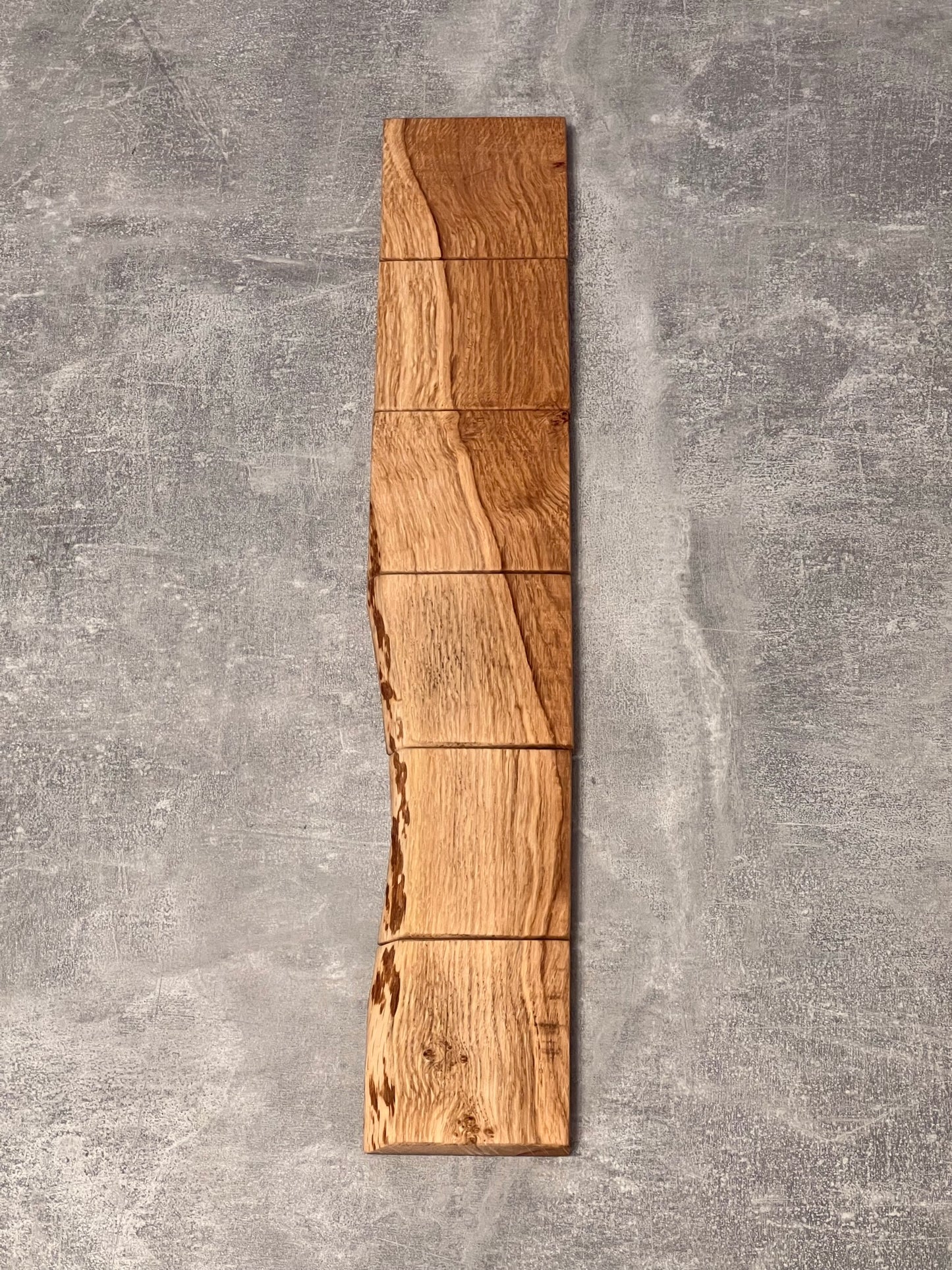 Live Edge Solid Oak Coasters x4