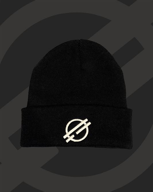 MORADO Embroidered Beanie Black