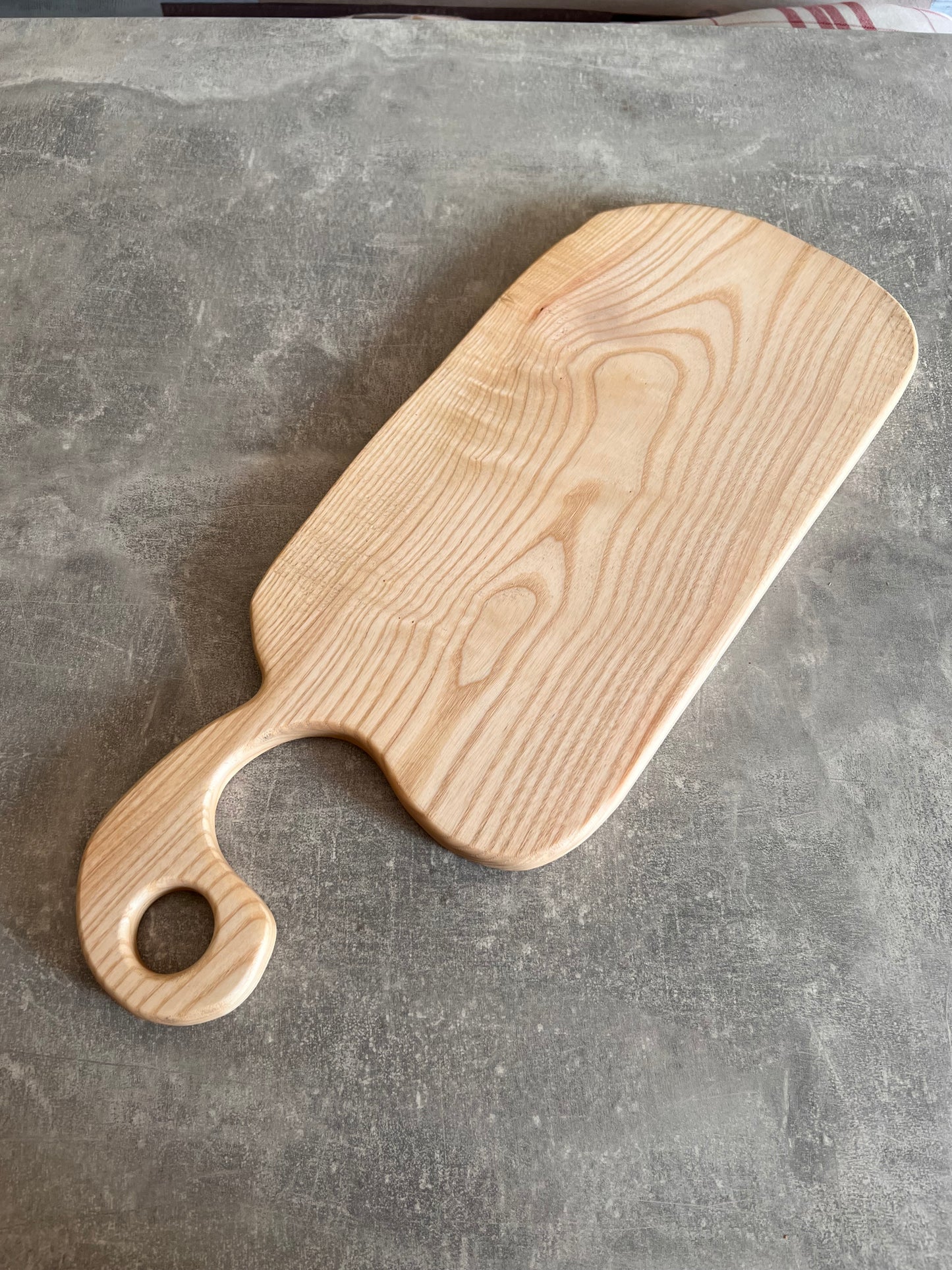 Live Edge Charcuterie Paddle