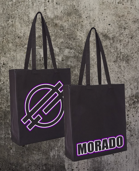 MORADO Canvas Tote Bag Black