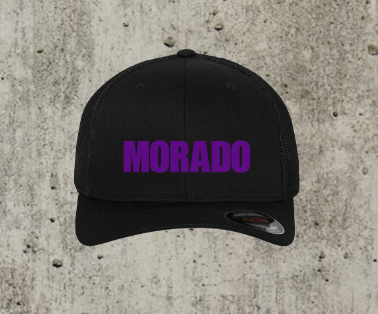 MORADO Embroidered Cap Black